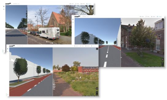 A collage of 3 screenshots from the InfraShaper.