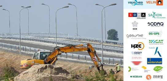 A picture of an excavator.