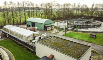 A photo of a water factory in Wilp.